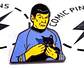 Pins De Spock / Star Trek / Pines Metálicos (broches) - Miniatura 3