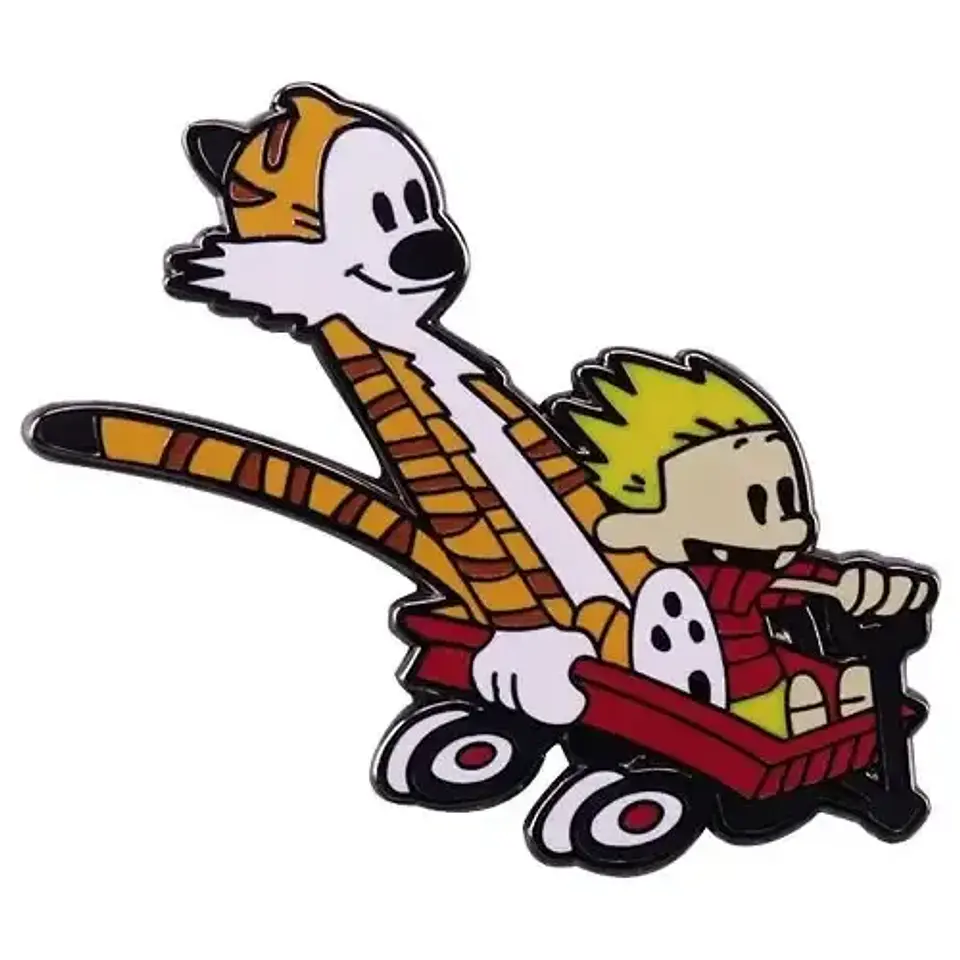 Pins De Hobbes / Calvin Y Hobbes / Pines Metálicos (broches) 6
