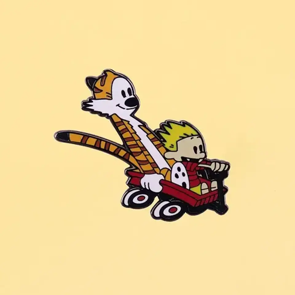 Pins De Hobbes / Calvin Y Hobbes / Pines Metálicos (broches) 7