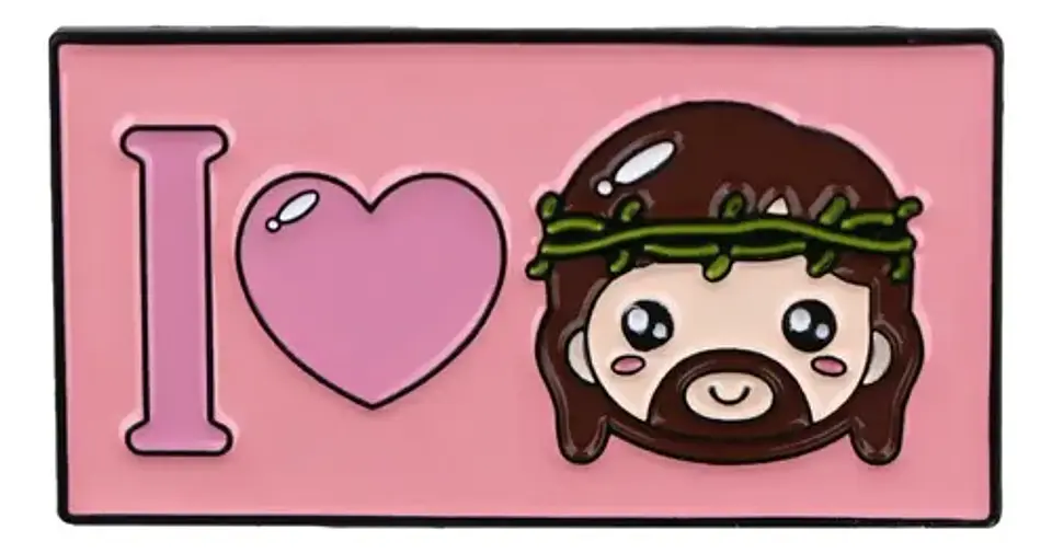 Pins De I Love Jesus / I Love Jesus / Pines Metalicos 1
