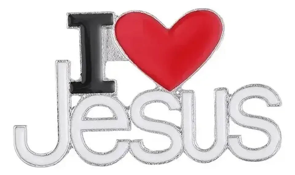 Pins De I Love Jesus / I Love Jesus / Pines Metalicos 10