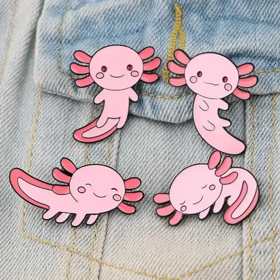Pins De Ajolote / El Ajolote / Pines Metálicos (broches) 5