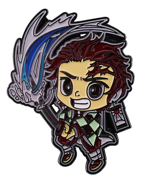 Pins De Tanjiro Kamado / Demon Slayer / Pines Metálicos