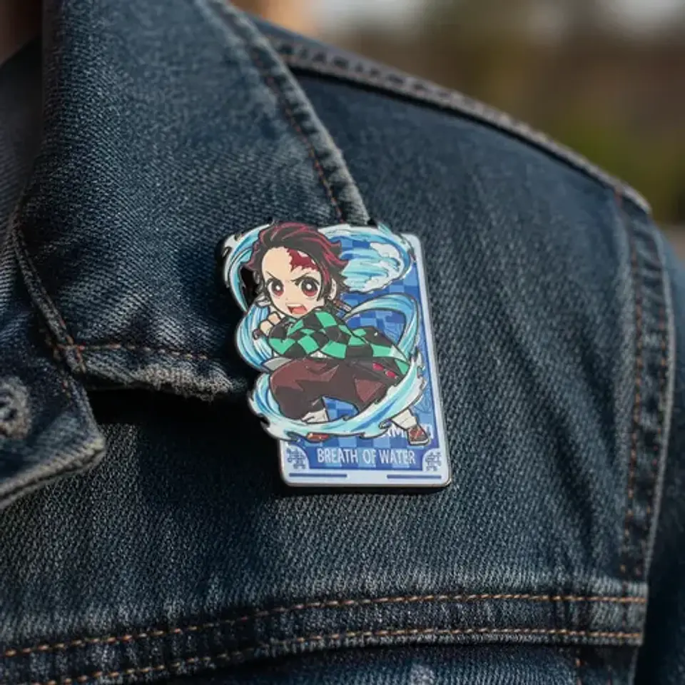 Pins De Tanjiro Kamado / Demon Slayer / Pines Metálicos 18