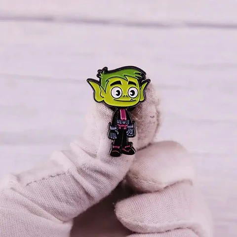Pins De Chico Bestia / Teen Titans Go! / Pines Metalicos