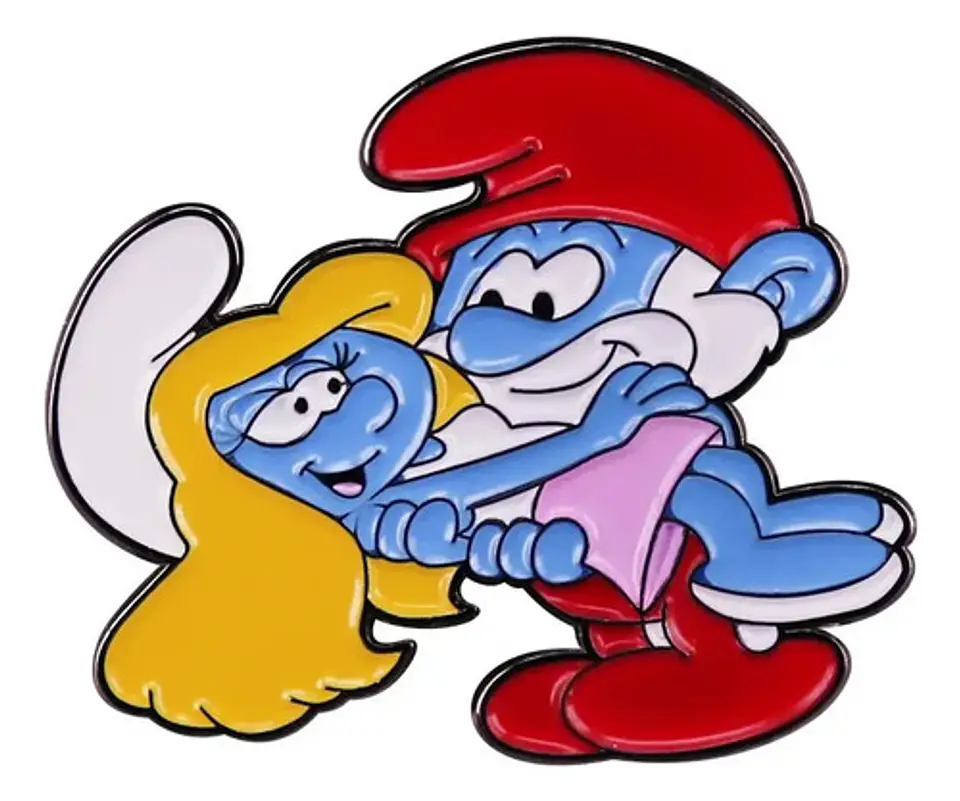 Pins De Los Pitufos / Los Pitufos / Pines Metálicos 1