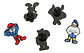 Pins De Los Pitufos / Los Pitufos / Pines Metálicos - Miniatura 9