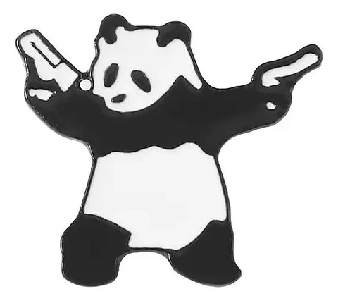 Pins De Panda Kawaii / I Love Panda / Pines Metalicos