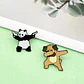 Pins De Panda Kawaii / I Love Panda / Pines Metalicos - Miniatura 8