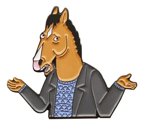 Pins De Bojack Horseman / Bojack Horseman / Pines Metalicos