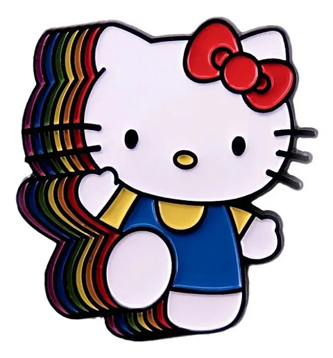 Pins De Hello Kitty / Hello Kitty / Pines Metálicos 