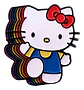 Pins De Hello Kitty / Hello Kitty / Pines Metálicos  - Miniatura 1