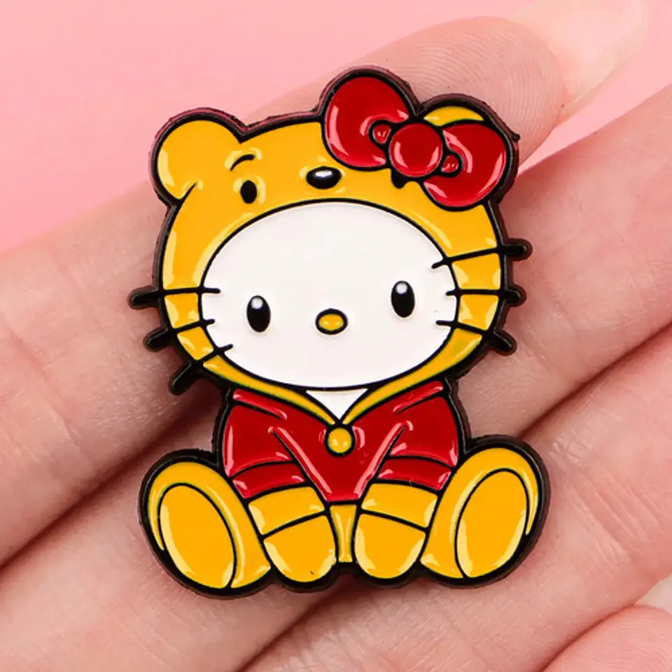 Pins De Hello Kitty / Hello Kitty / Pines Metálicos  19
