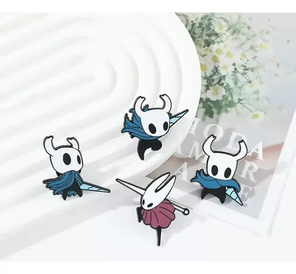 Pins De Caballero / Hollow Knight / Pines Metálicos 8