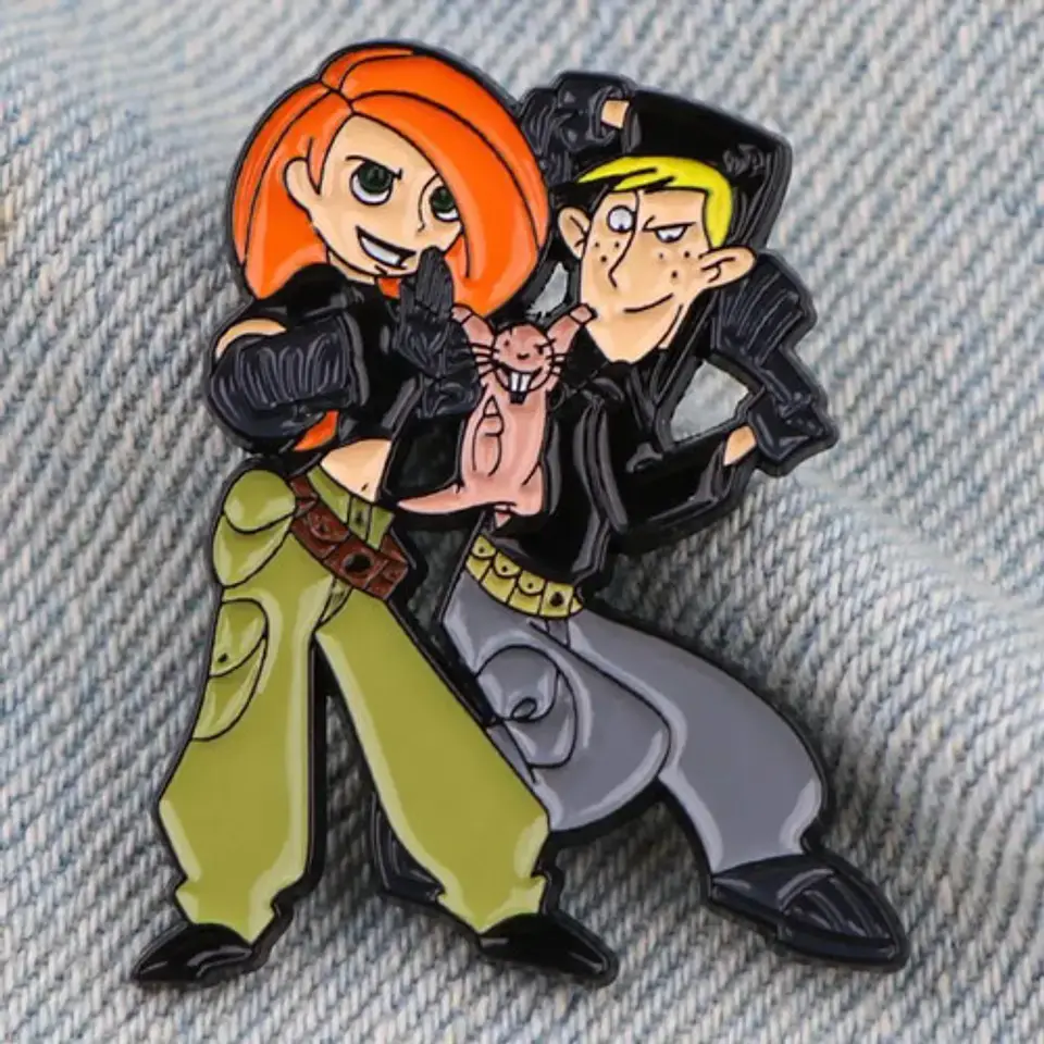 Pins De Kim Possible / Kim Possible / Pines Metálicos 3