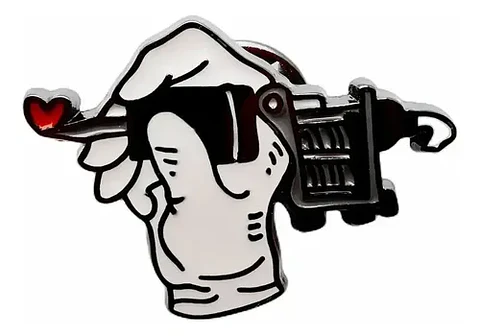 Pins De I Love Tatuador / Tatuador / Pines Metalicos