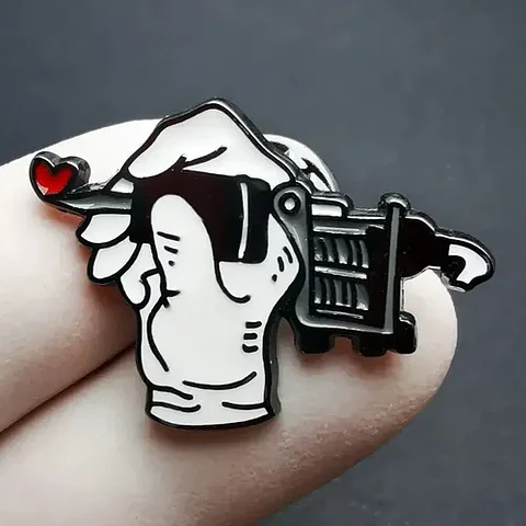 Pins De I Love Tatuador / Tatuador / Pines Metalicos