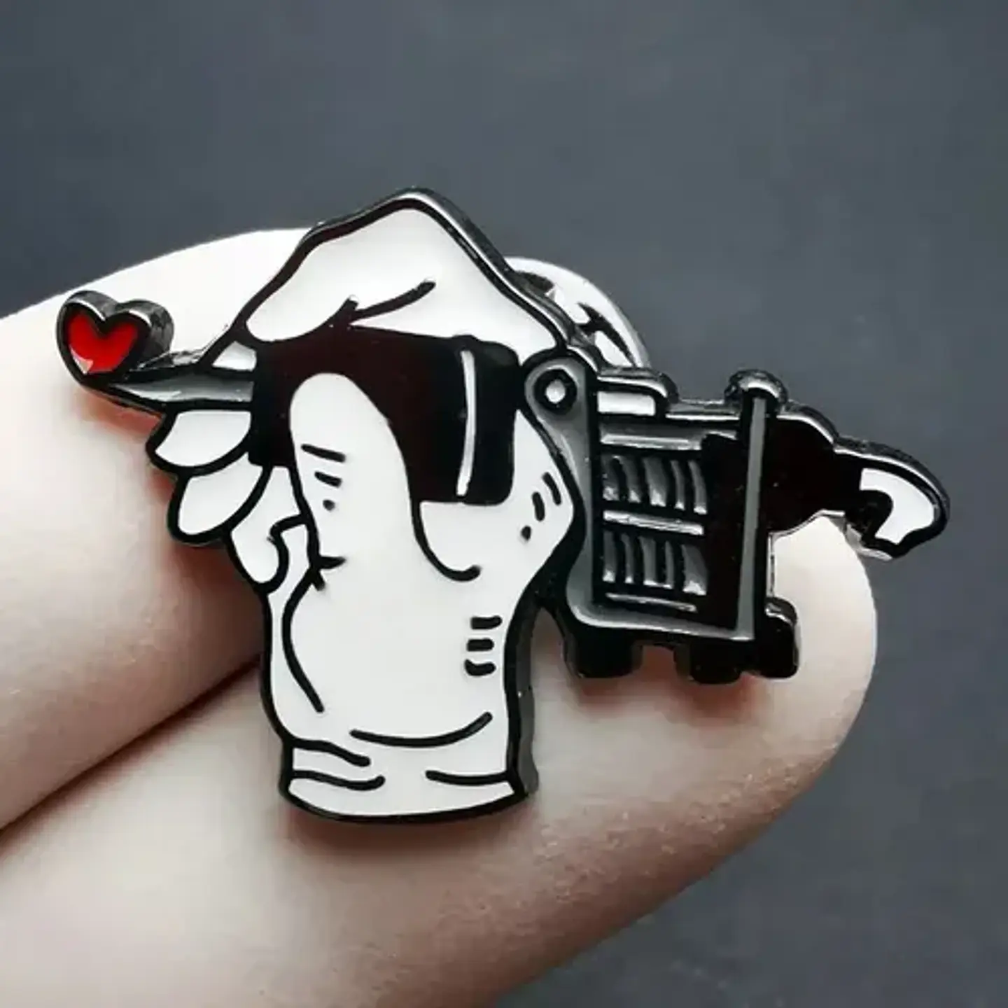 Pins De I Love Tatuador / Tatuador / Pines Metalicos 2
