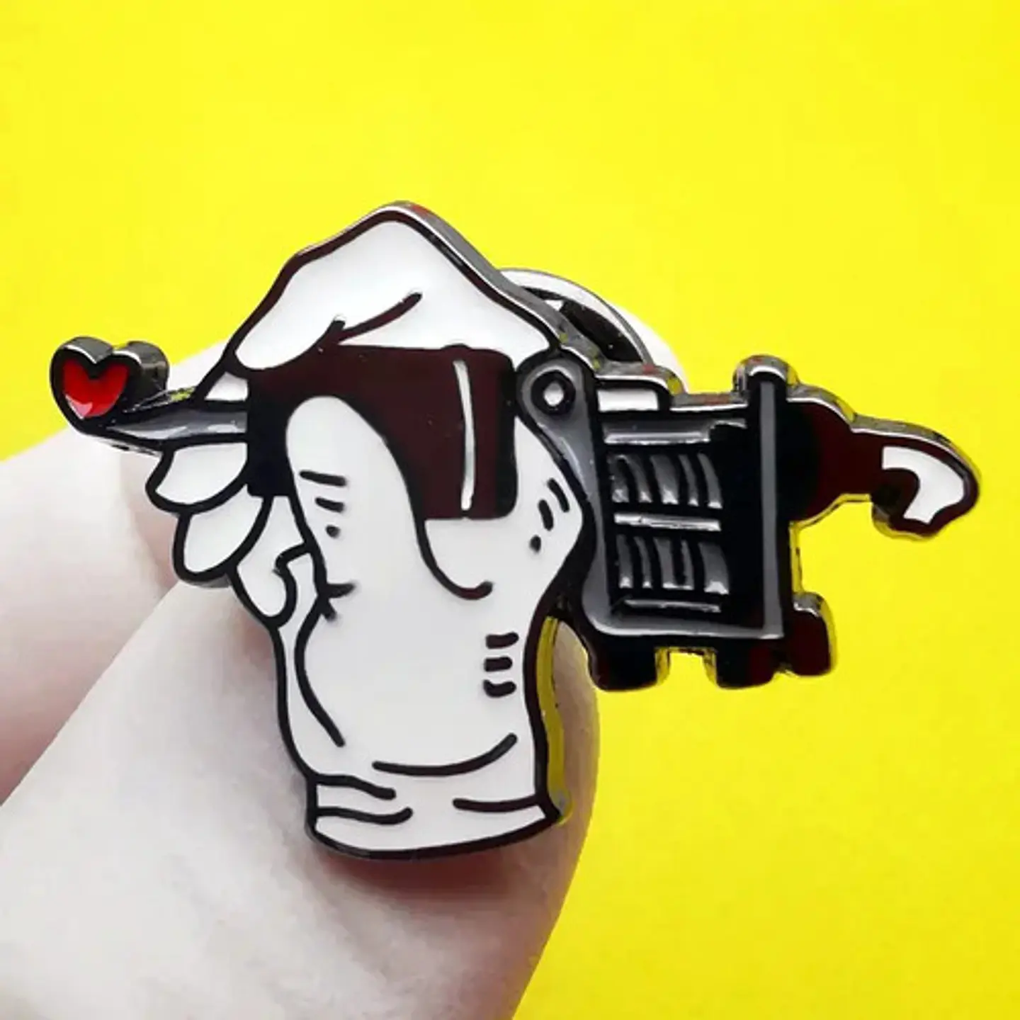 Pins De I Love Tatuador / Tatuador / Pines Metalicos 3