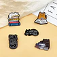 Pins De Gatitos Michis / Gato Kawaii / Pines Metalicos - Miniatura 11