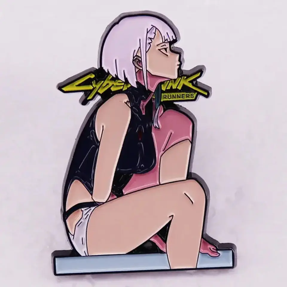 Pins De Ciberpunk / Ciberpunk / Pines Metalicos (broches) 4