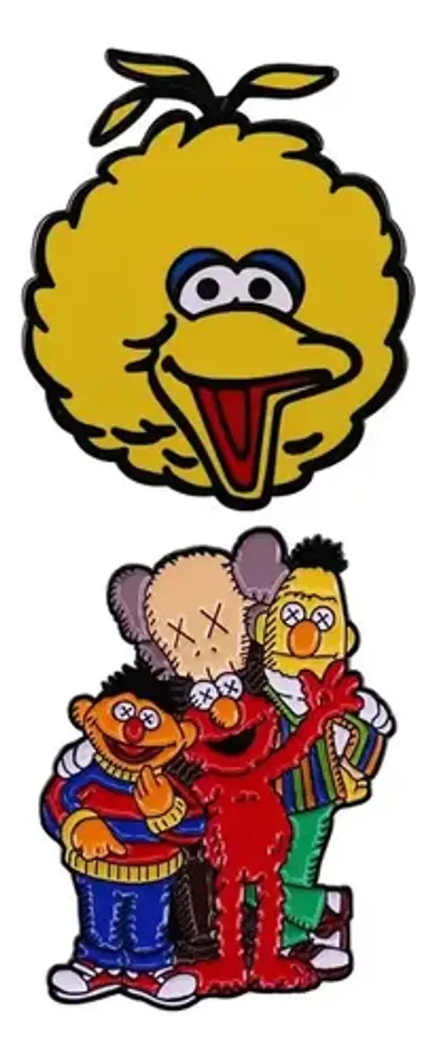 Pins De Plaza Sesamo / Sesame Street / Pines Metalicos