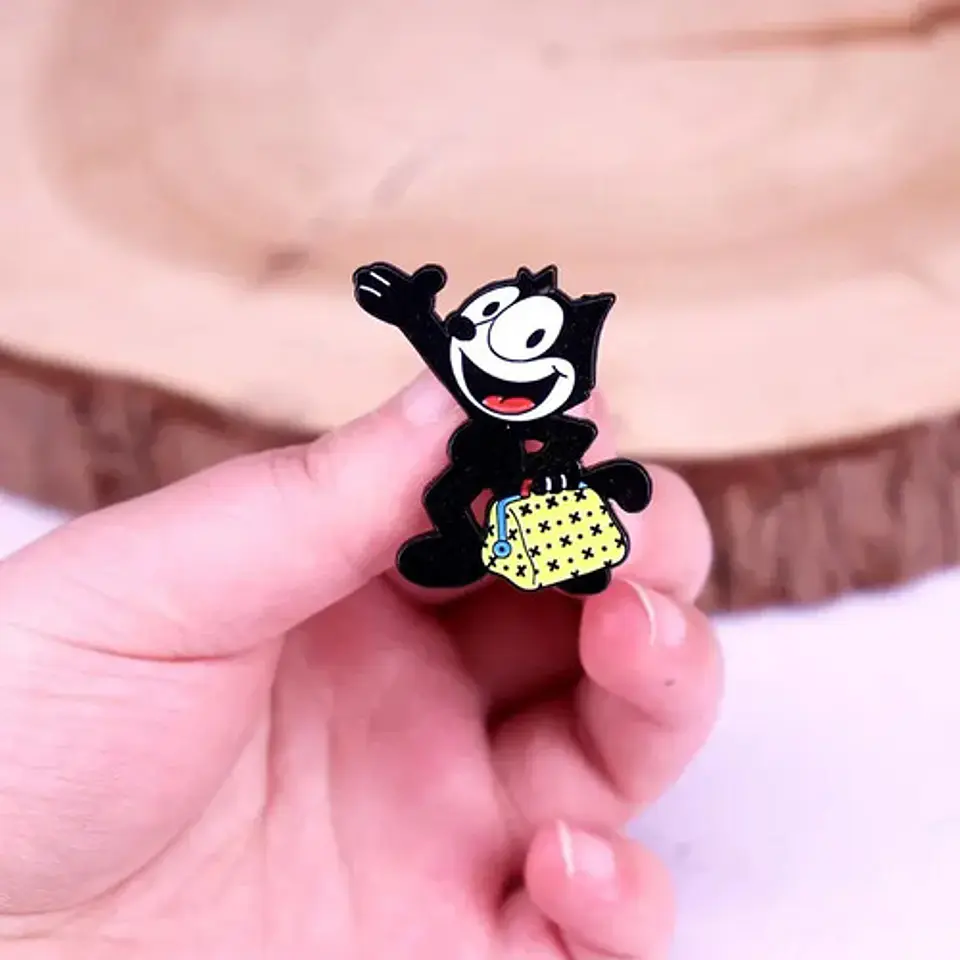 Pins Del Gato Félix / Gato Félix / Pines Metalicos (broches) 5