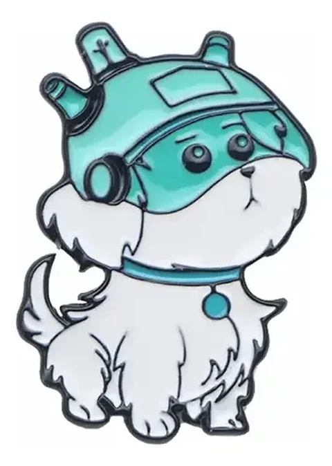 Pins De Snuffles - Snowball / Rick & Morty / Pines Metalicos