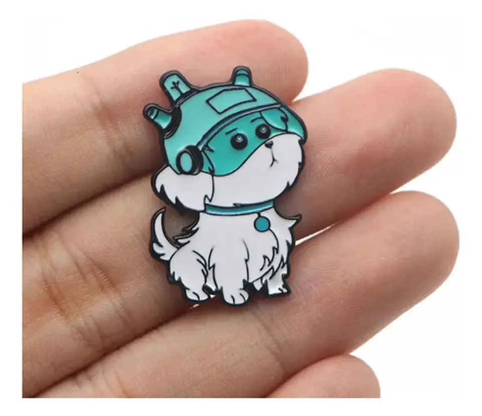 Pins De Snuffles - Snowball / Rick & Morty / Pines Metalicos 3