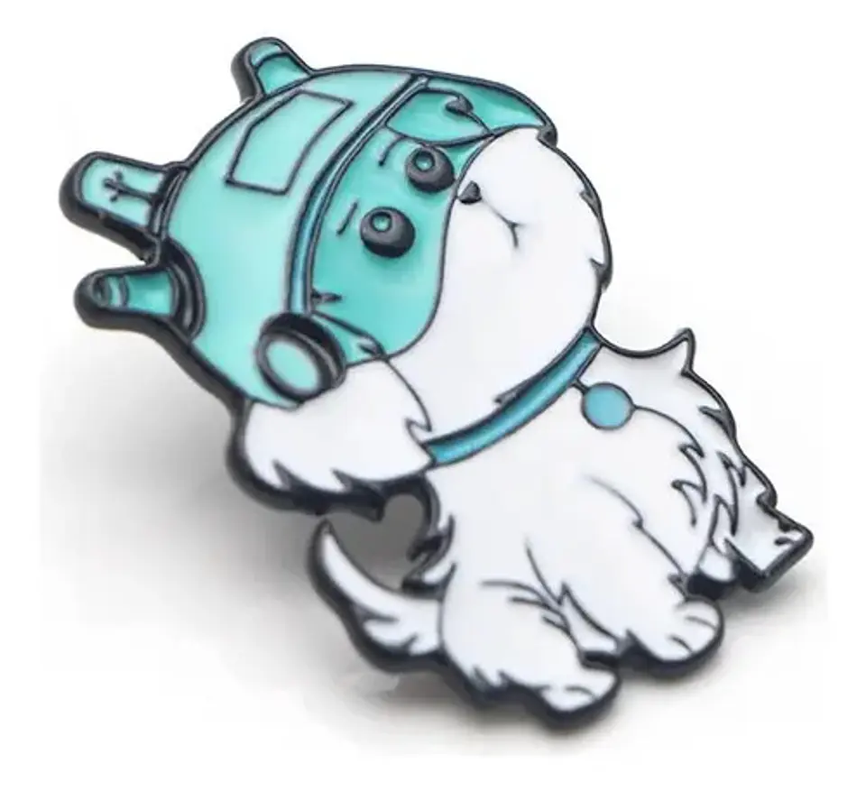 Pins De Snuffles - Snowball / Rick & Morty / Pines Metalicos 4