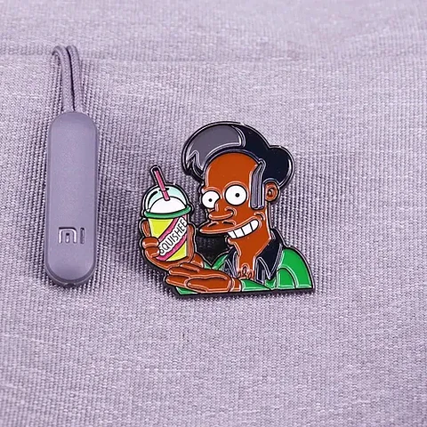 Pins De Apu / Los Simpson / Pines Metálicos (broches)