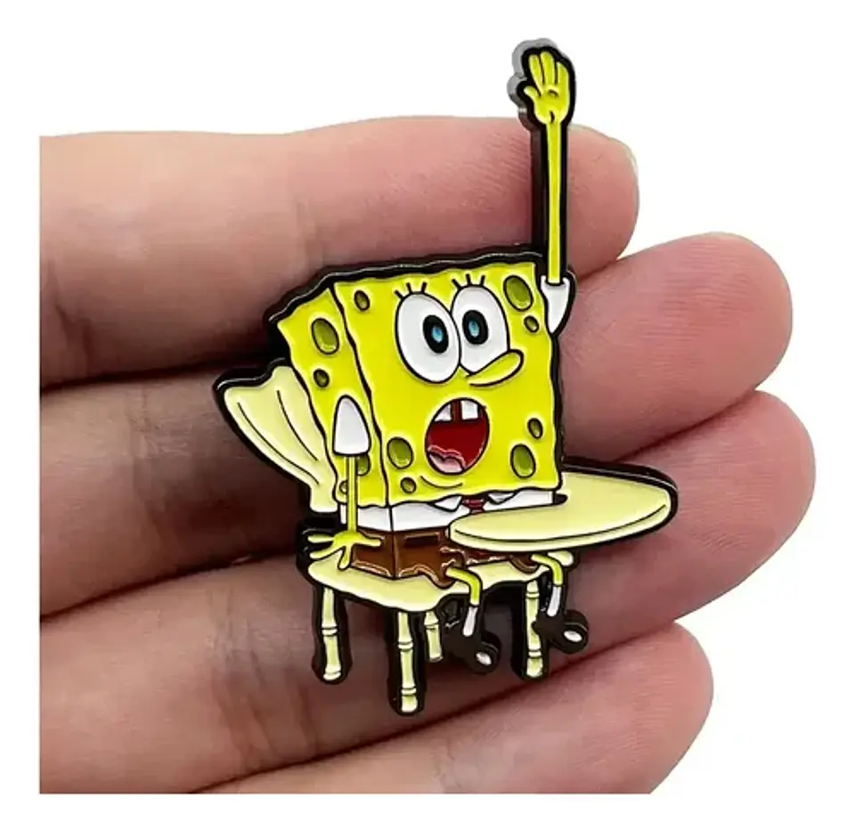 Pins De Bob Esponja / Bob Esponja / Pines Metálicos  2