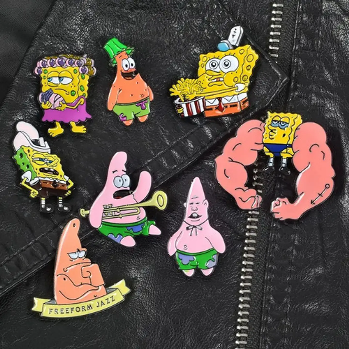 Pins De Bob Esponja / Bob Esponja / Pines Metálicos  6