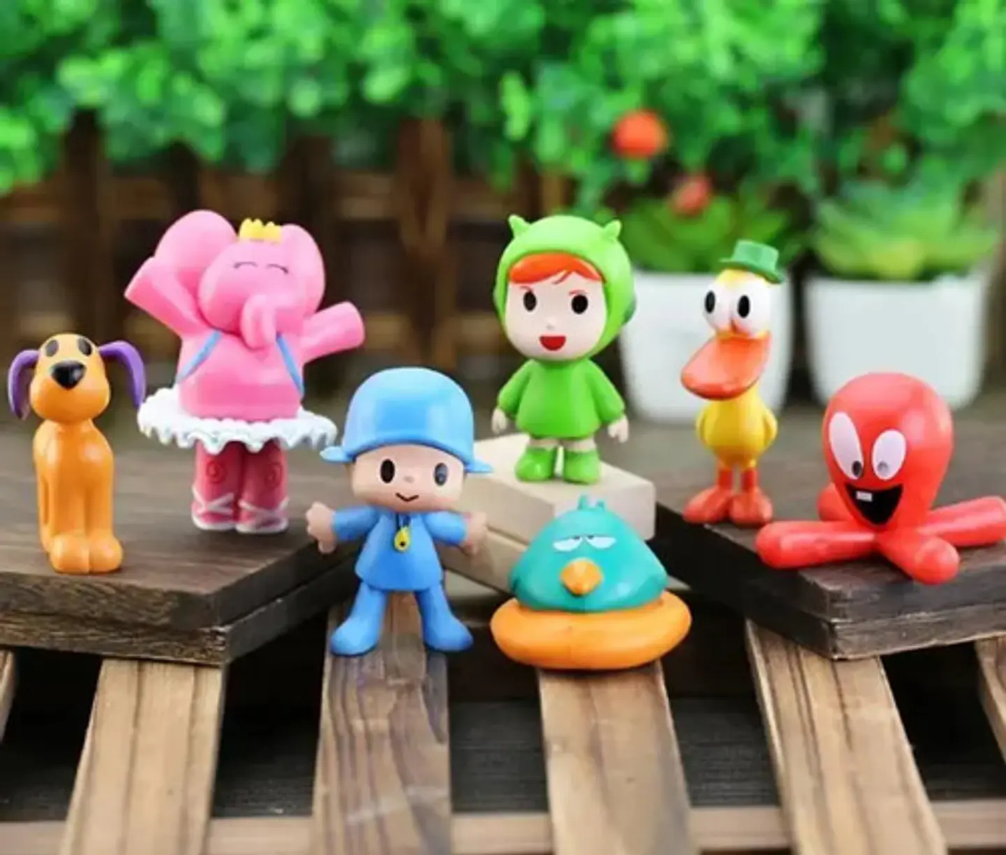 Set De 7 Figuritas Pocoyo / Figuras De Accion / X7 3