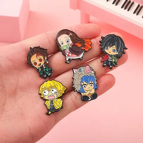 Pins De Zenitsu Agatsuma / Demon Slayer / Pines Metálicos