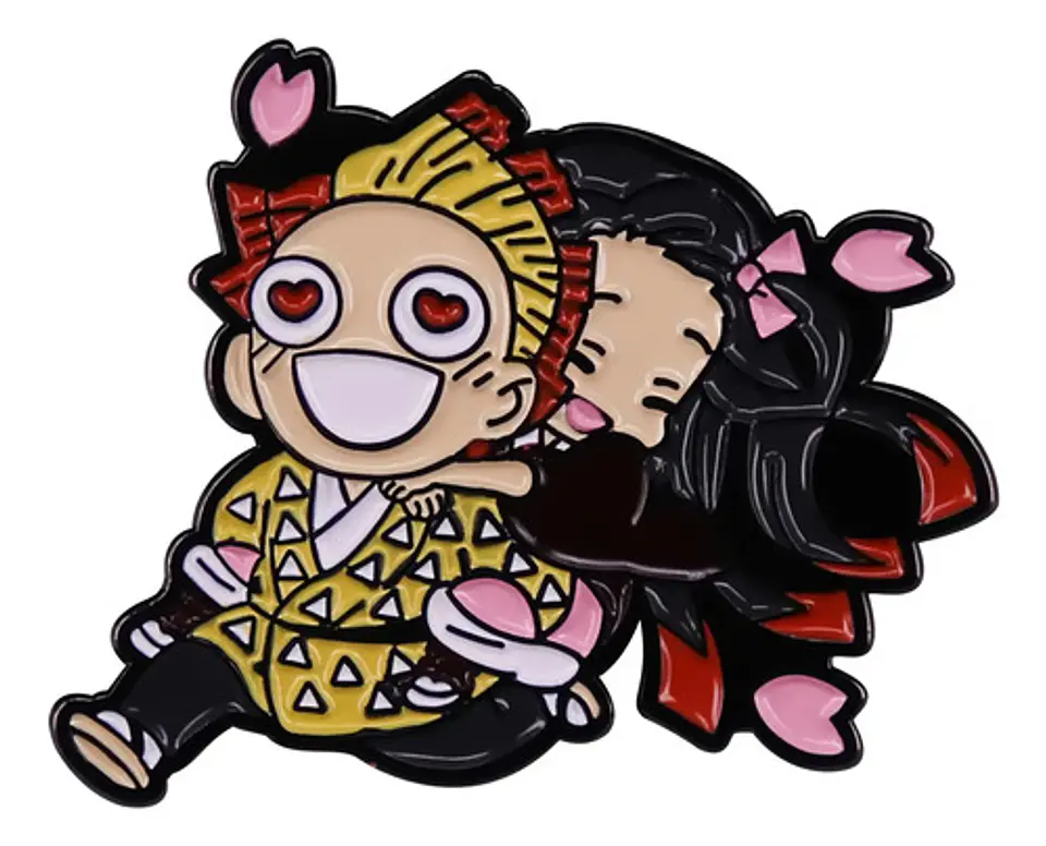 Pins De Zenitsu Agatsuma / Demon Slayer / Pines Metálicos 7