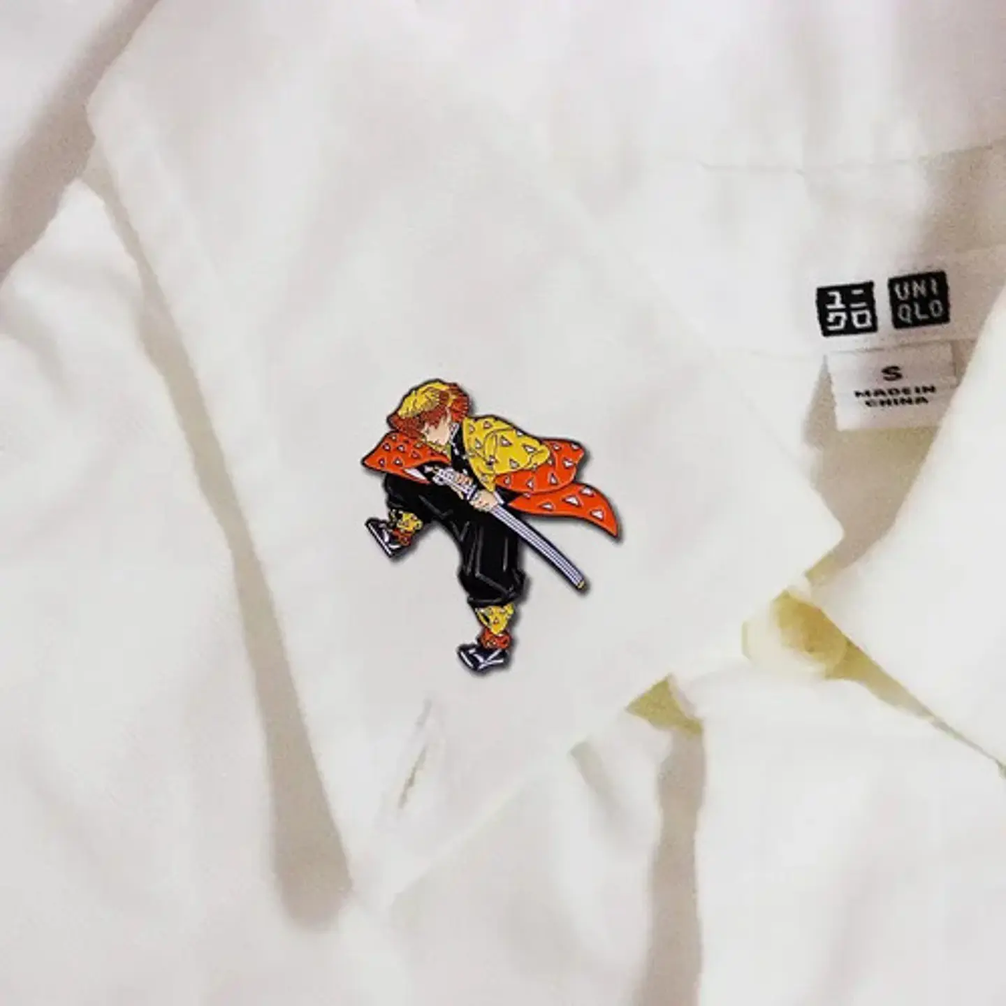 Pins De Zenitsu Agatsuma / Demon Slayer / Pines Metálicos 12