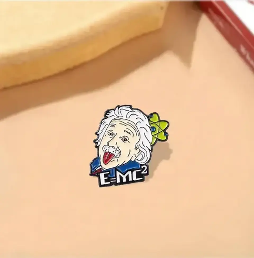 Pins De Albert Einstein / Albert Einstein / Pines Metalico 3