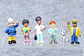 Set 12 Figuritas Sam El Bombero / Figuras De Accion / X12 - Miniatura 4