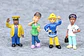 Set 12 Figuritas Sam El Bombero / Figuras De Accion / X12 - Miniatura 6