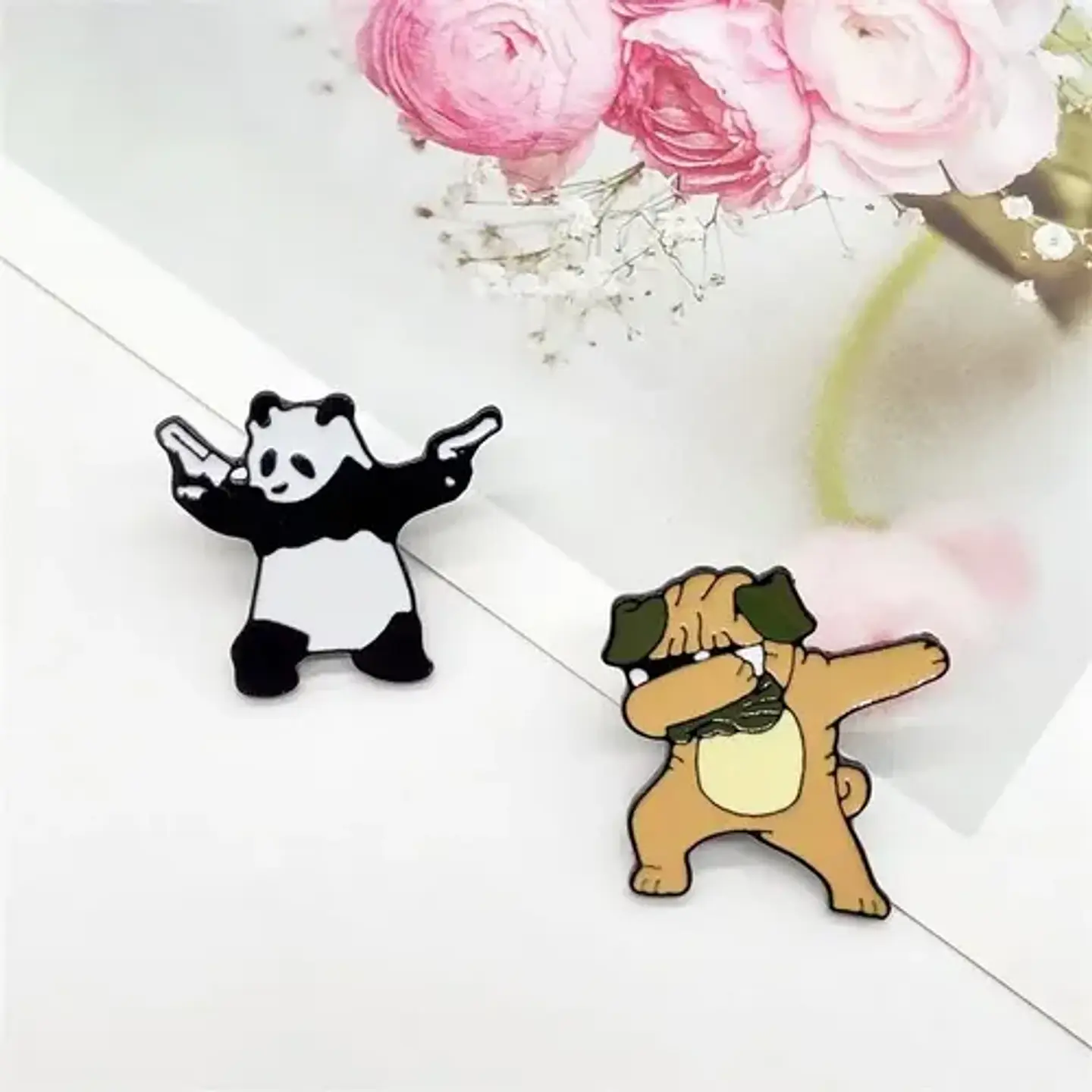 Pins De Perro Kawaii / I Love Perro / Pines Metalicos 5