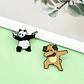 Pins De Perro Kawaii / I Love Perro / Pines Metalicos - Miniatura 8