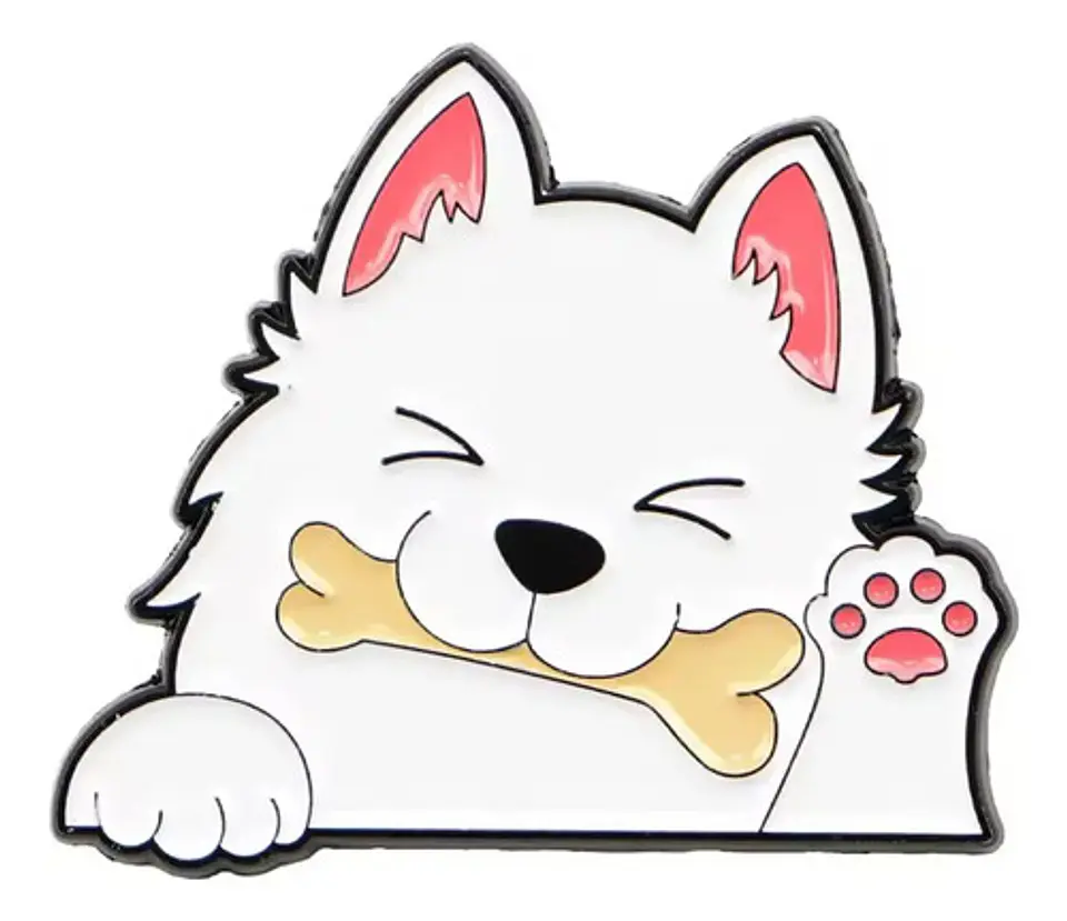 Pins De Perro Kawaii / I Love Perro / Pines Metalicos 14