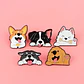 Pins De Perro Kawaii / I Love Perro / Pines Metalicos - Miniatura 20