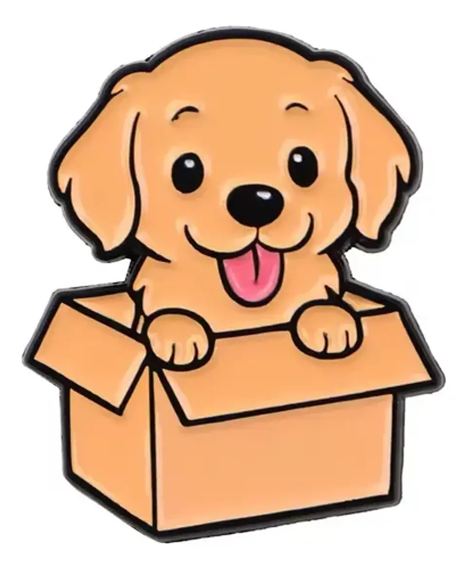 Pins De Perro Kawaii / I Love Perro / Pines Metalicos 25