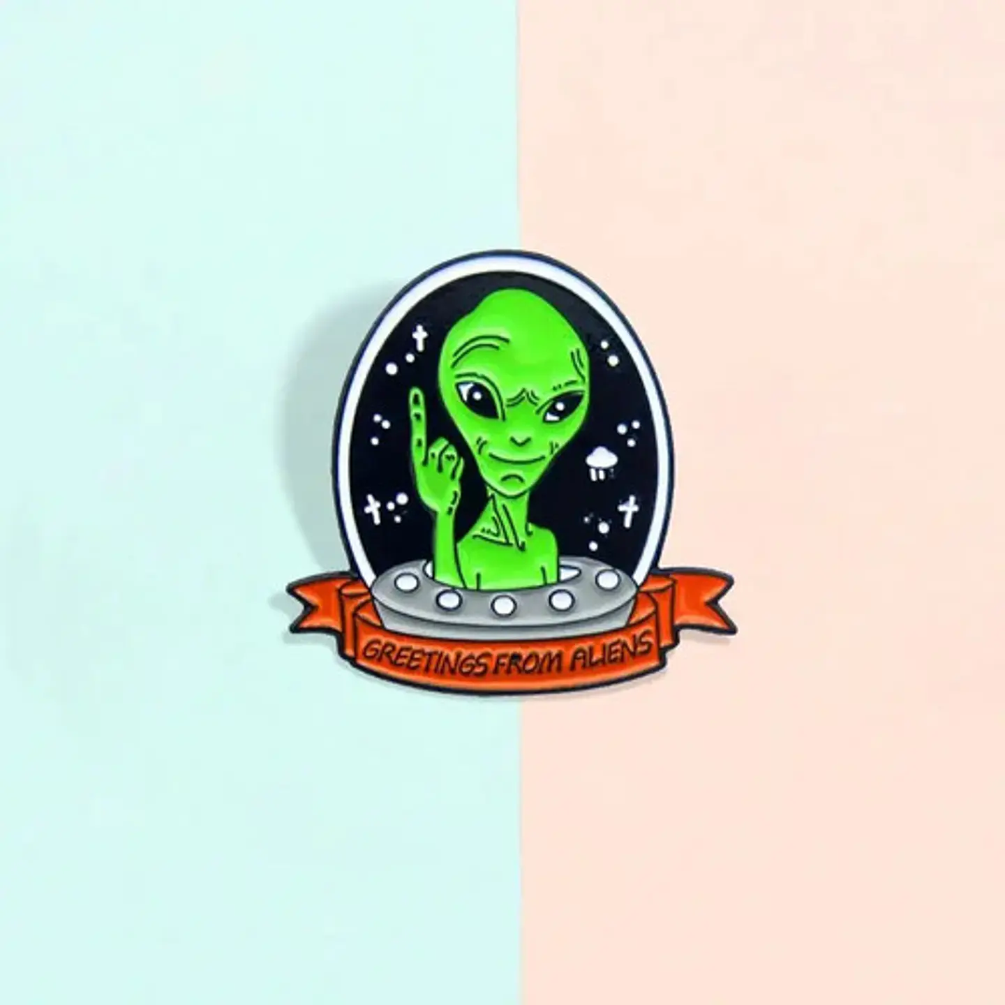 Pins De Aliens / El Marciano / Pines Metálicos (broches) 15