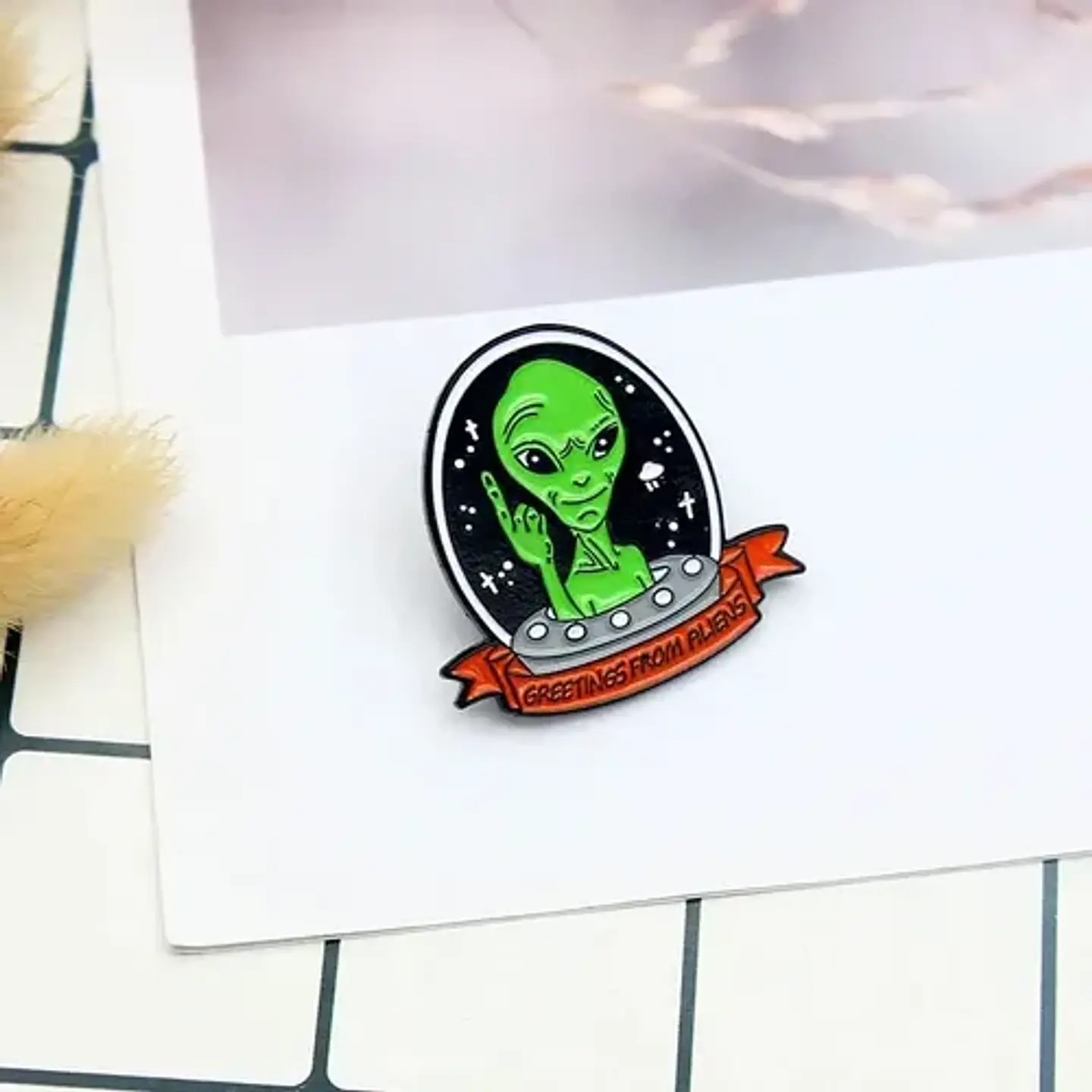 Pins De Aliens / El Marciano / Pines Metálicos (broches) 17