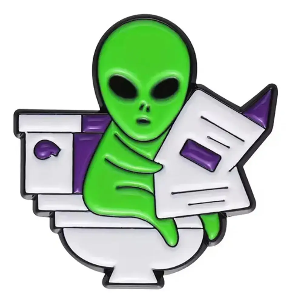 Pins De Aliens / El Marciano / Pines Metálicos (broches) 20