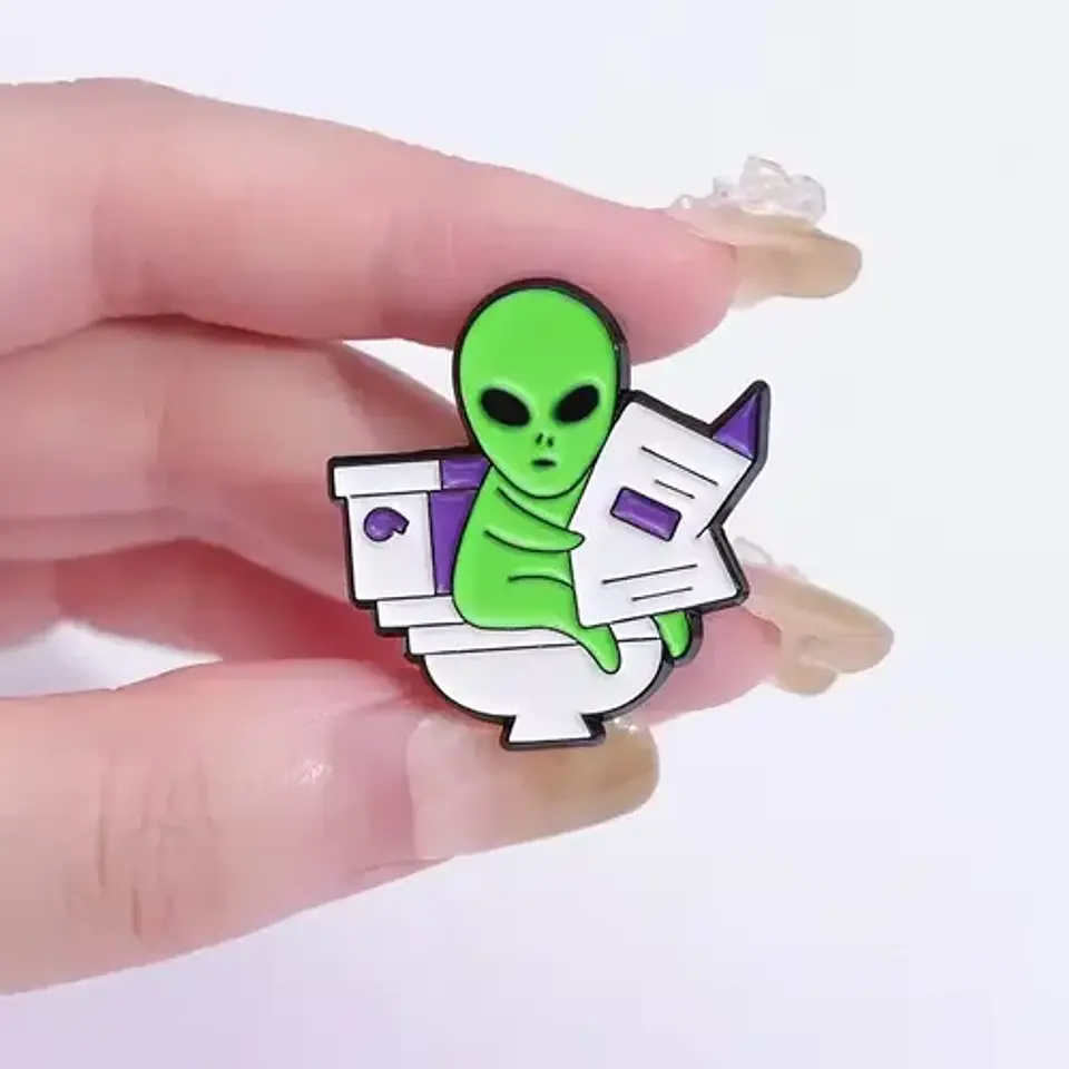 Pins De Aliens / El Marciano / Pines Metálicos (broches) 21