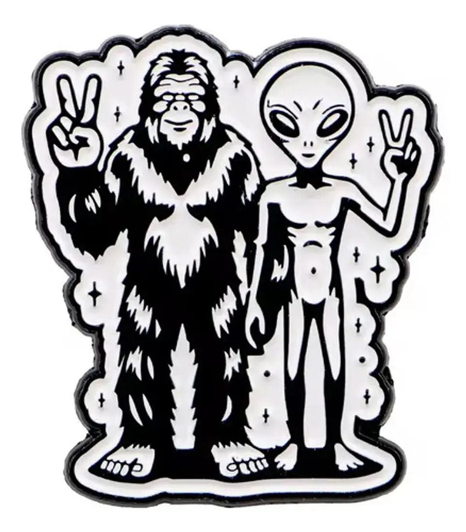 Pins De Aliens / El Marciano / Pines Metálicos (broches) 24